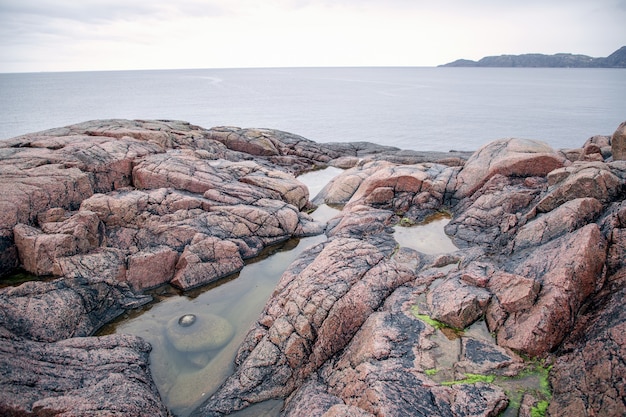 The beautiful nature of the Russian Arctic coast