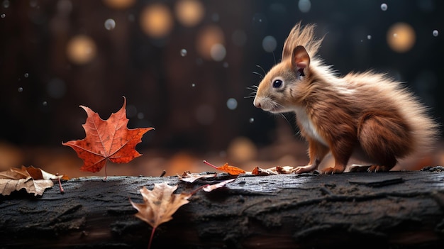 beautiful nature and squirrel HD wallpaper photographic image