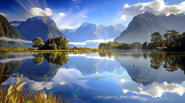 Beautiful New Zealand Travel Destination Images in Wide Format