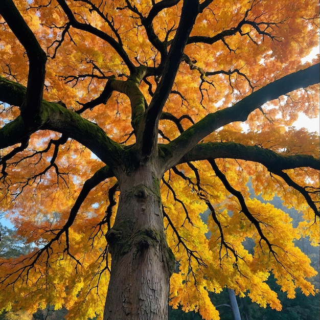 Photo beautiful oak tree photos for nature lovers