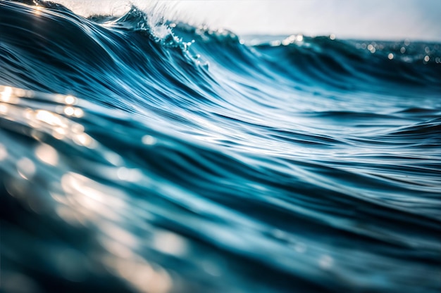 Photo beautiful ocean wave background