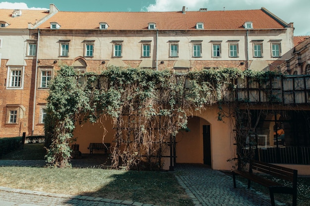 Beautiful old building, direct view