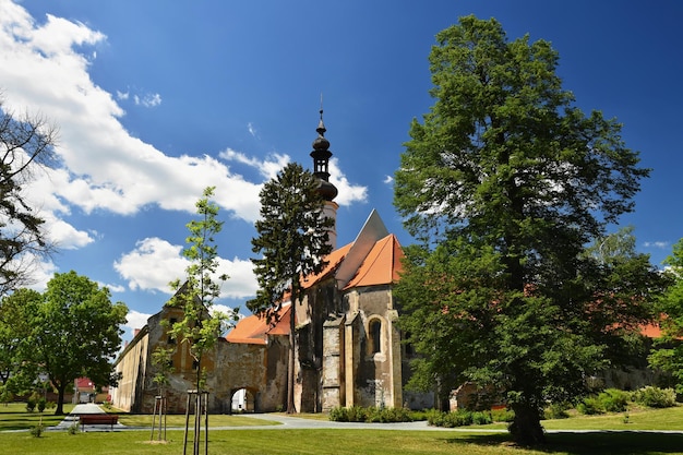 Beautiful old mansion with chateau garden Oslavany Czech Republic