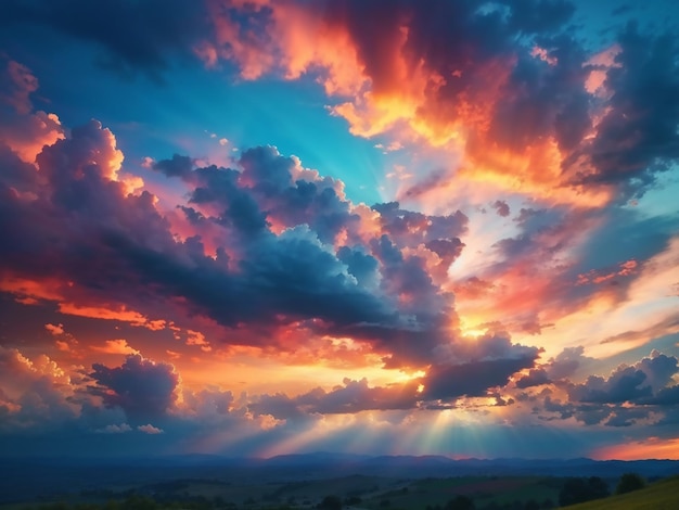 Beautiful panoramic sunset tropical paradise beach 1