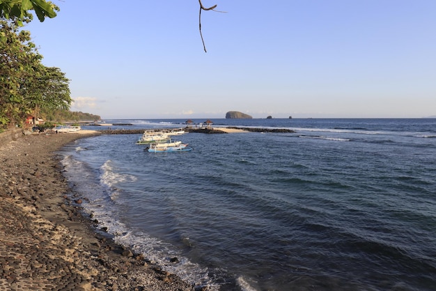 A beautiful panoramic view of Bali Indonesia