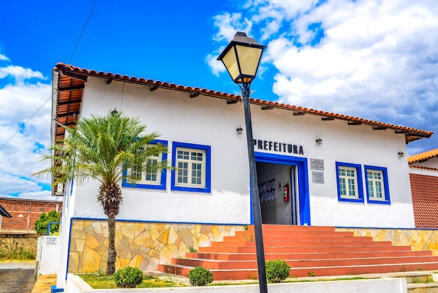 A beautiful panoramic view of Pirenopolis city located in Goias Estate Brazil