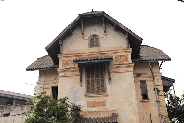 A beautiful panoramic view of Vientiane city in Laos