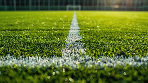 beautiful pattern of fresh green grass for football sport football field soccer field team sport texture