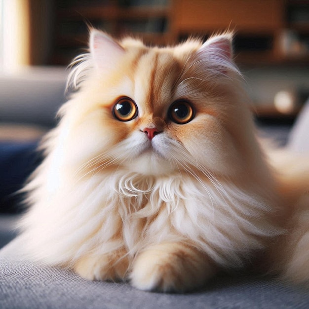 a beautiful persian cat