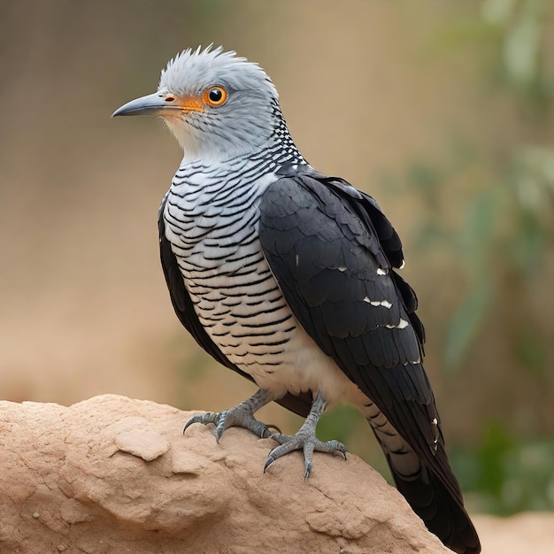 Beautiful photo of Levant Oriental Cuckoo ai generated