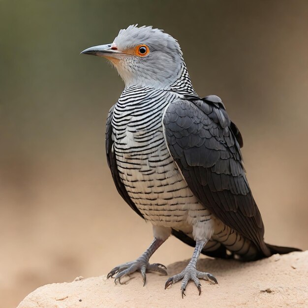 Beautiful photo of Levant Oriental Cuckoo ai generated