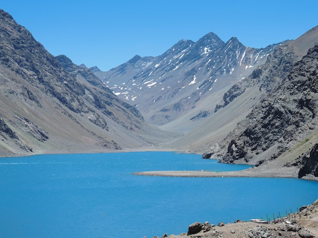 Beautiful place at Chile Laguna del Inca