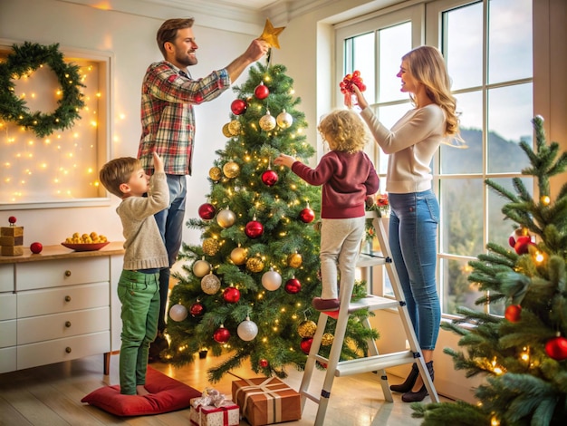 Beautiful Portrait Images of Family Togetherness