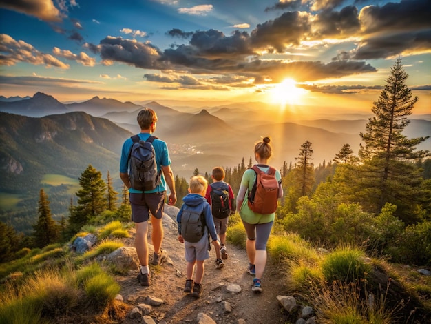 Beautiful Portrait Images of Family Togetherness