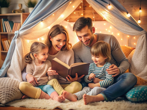 Beautiful Portrait Images of Family Togetherness