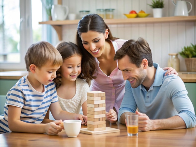 Beautiful Portrait Images of Family Togetherness