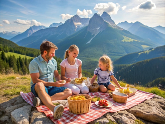 Beautiful Portrait Images of Family Togetherness