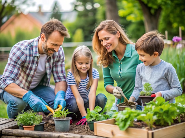 Beautiful Portrait Images of Family Togetherness