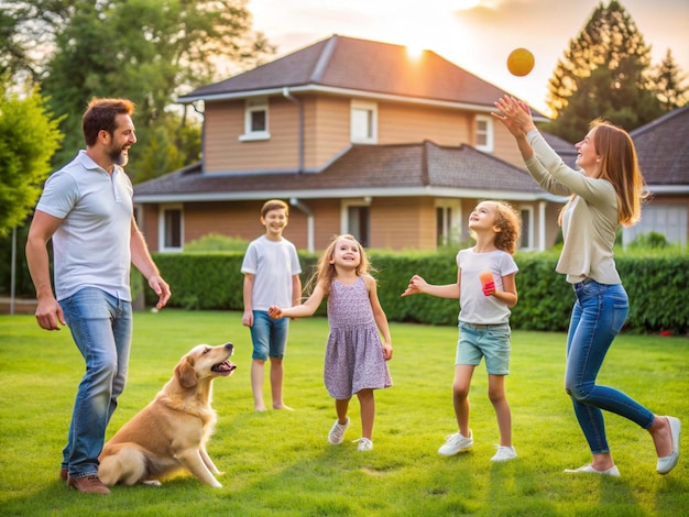 Beautiful Portrait Images of Family Togetherness