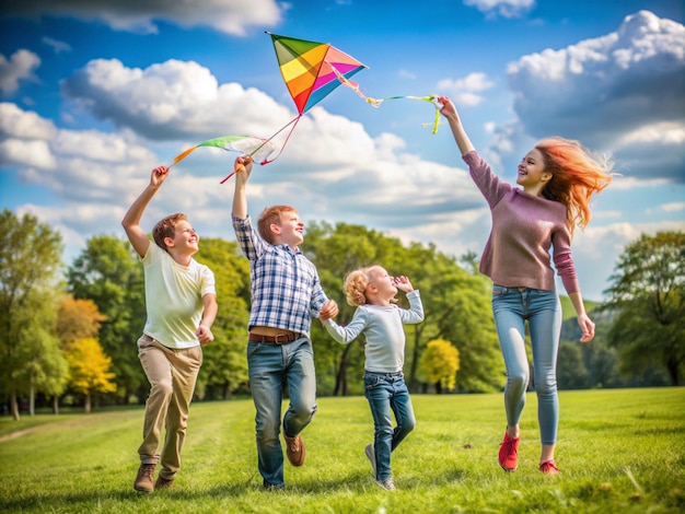 Beautiful Portrait Images of Family Togetherness