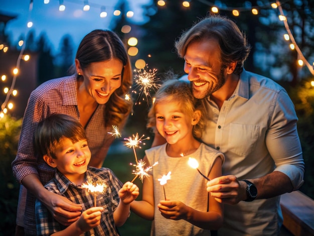 Beautiful Portrait Images of Family Togetherness