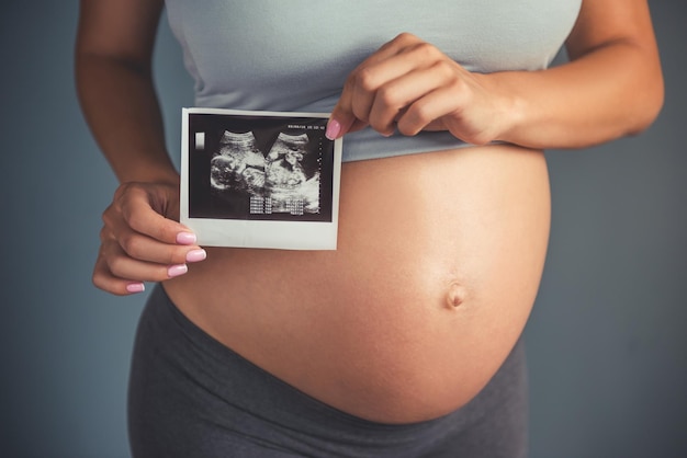 Beautiful pregnant woman