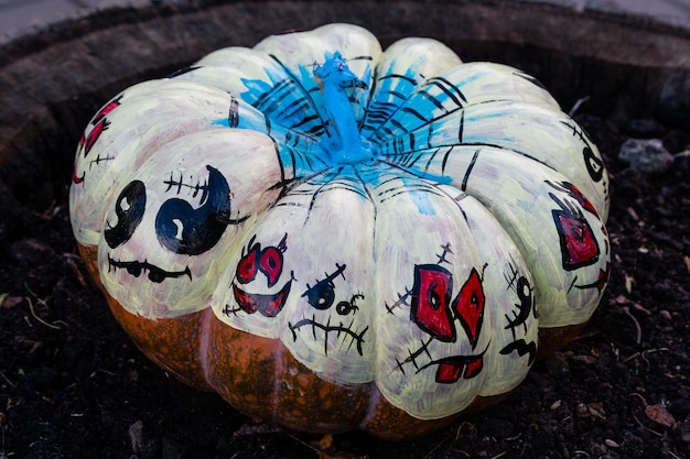 Beautiful pumpkins for halloween