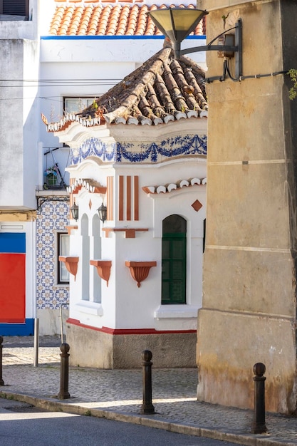 Beautiful restored azulejo tile building