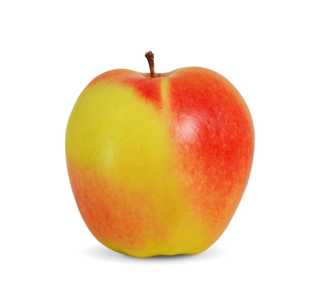 Beautiful ripe apple isolated