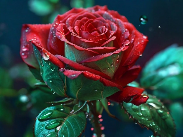 beautiful rose for spring and valentines day