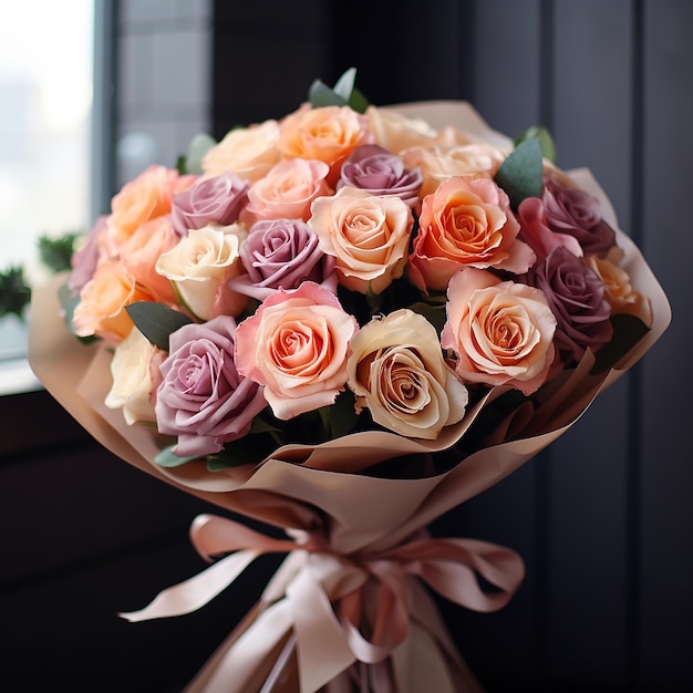 Beautiful roses bouquet