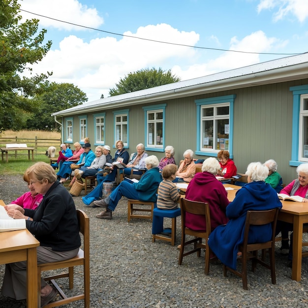 Beautiful Rural Community Photos of Rustic Farmhouses