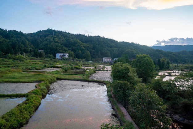 Beautiful rural scenery in China