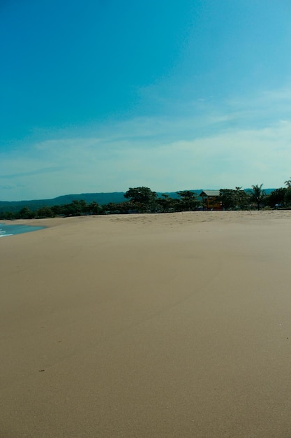 Beautiful sawarna beach, Indonesia