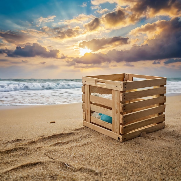 a beautiful sea beach