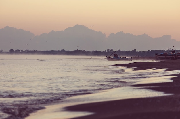 Beautiful sea coast in Turkey