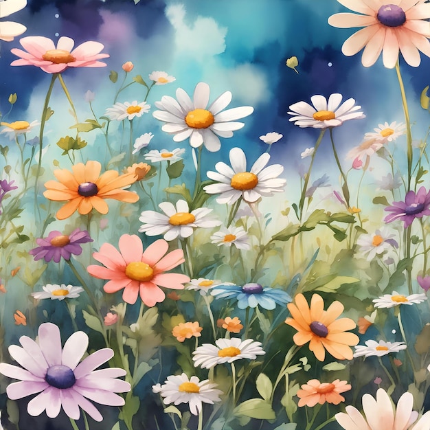 Beautiful seamless Flower pattern