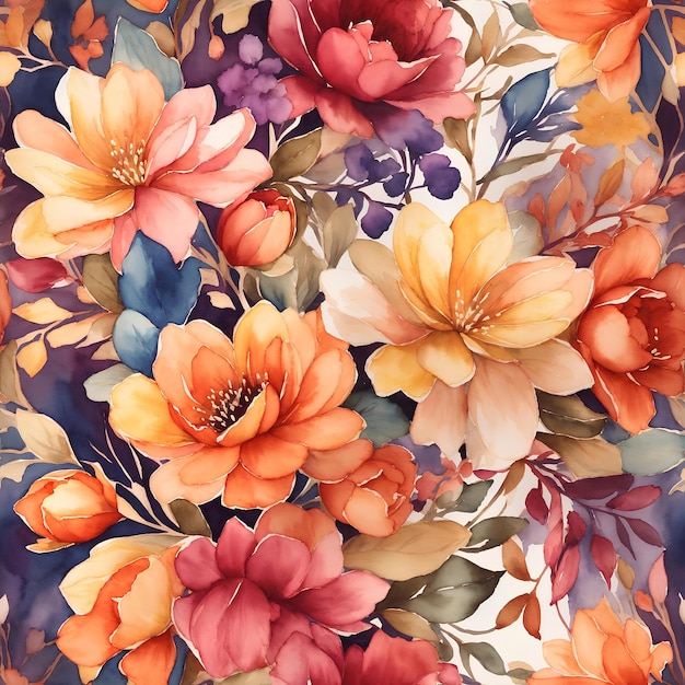 Beautiful seamless Flower pattern