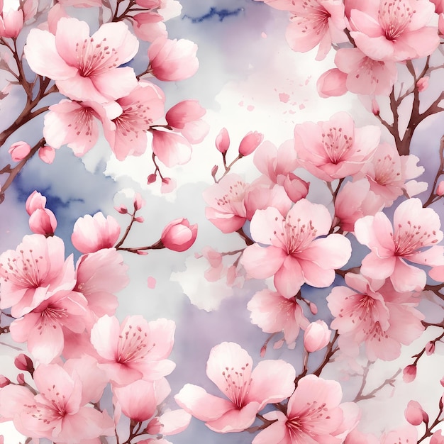 Beautiful seamless Flower pattern