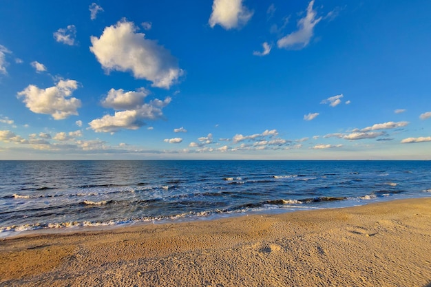 beautiful seascape . the coast of the sea or ocean