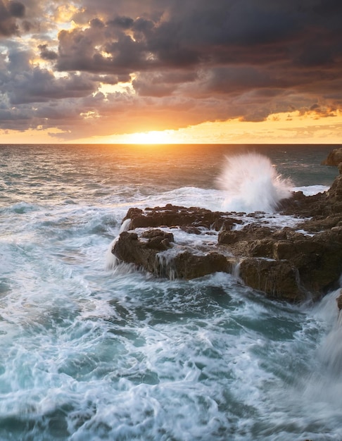 Beautiful seascape nature