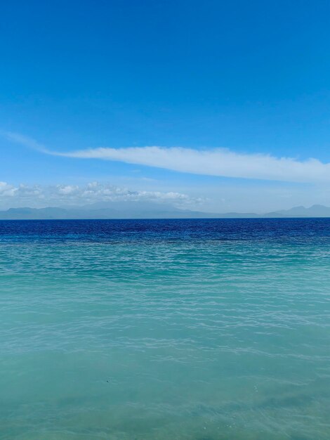 Beautiful seascape panorama Composition of nature