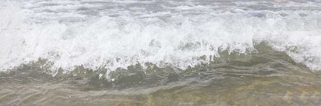 Beautiful seascape view on coast