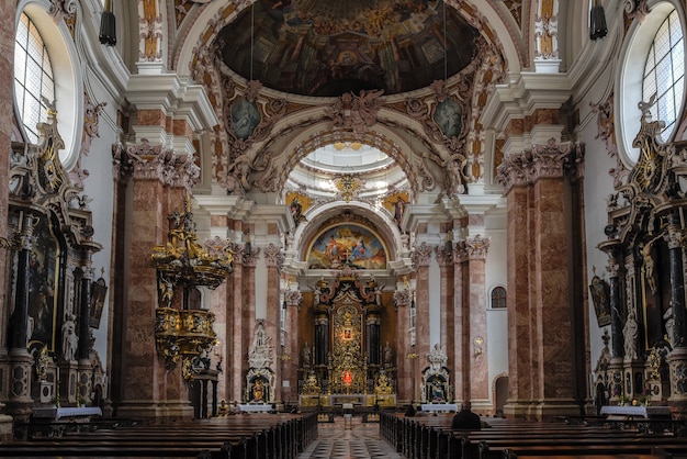 Beautiful shot of Innsbrucker Dom