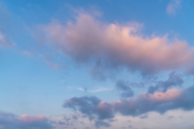 Beautiful sky and clouds landscape