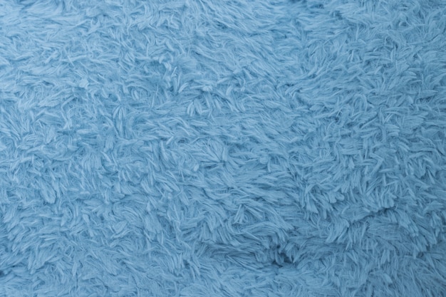 Photo beautiful sparkling artificial blue fur texture background