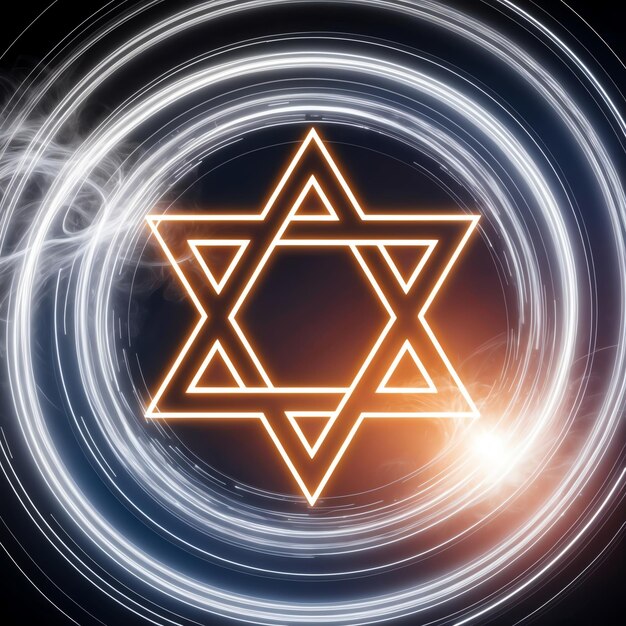 Photo beautiful star of david images for religious art