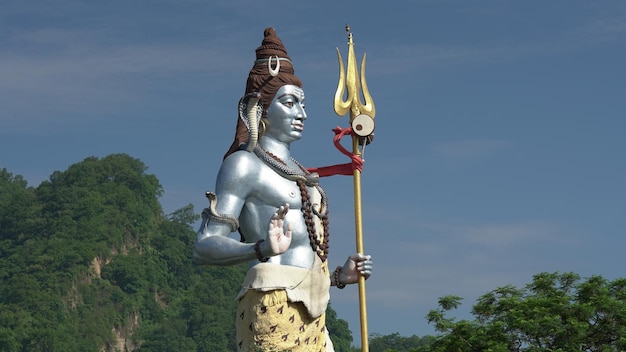 Beautiful statue image of lord shiva