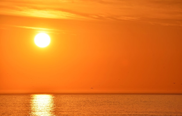 a beautiful sunset at Blauberg beach in Cape Town