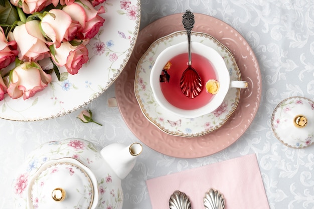 Beautiful tea party assortment